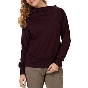Lucy Activewear Inner Purpose Cowl Hooded Sweater